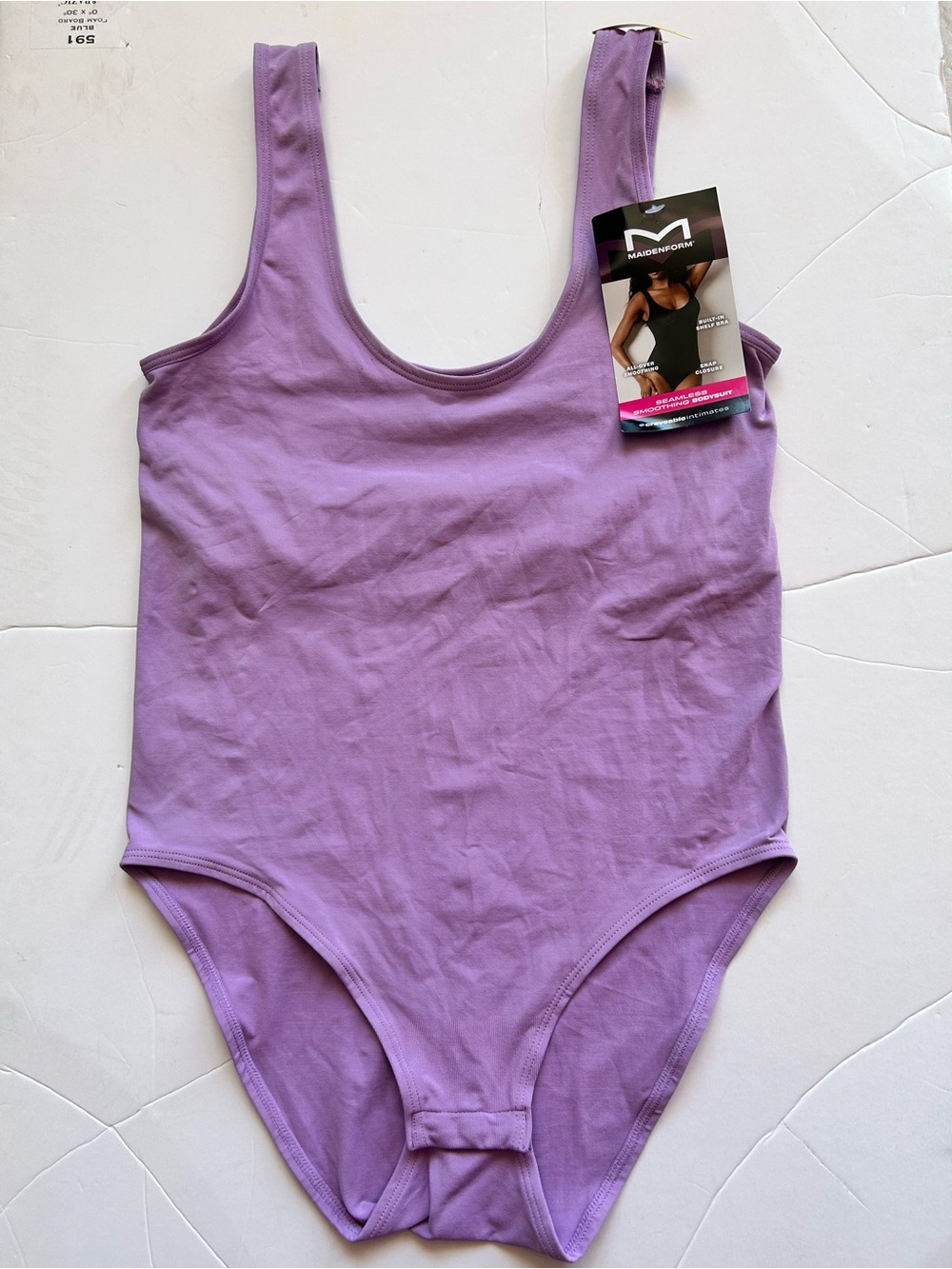 Maidenform Lavender woman’s One-Piece Bodysuit
